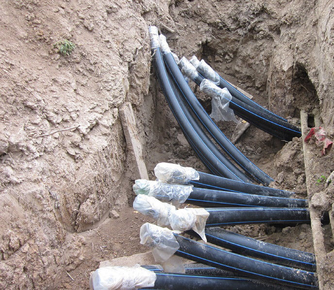 Горизонтальный прокол под кабель методом ГНБ Горизонтальный прокол под кабель методом ГНБ