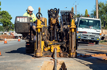 Горизонтальный прокол и разработка грунта Горизонтальный прокол и разработка грунта