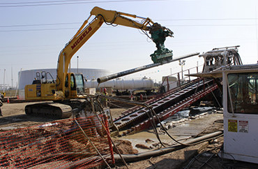 Горизонтальный прокол в земле, бурение Горизонтальный прокол в земле, бурение